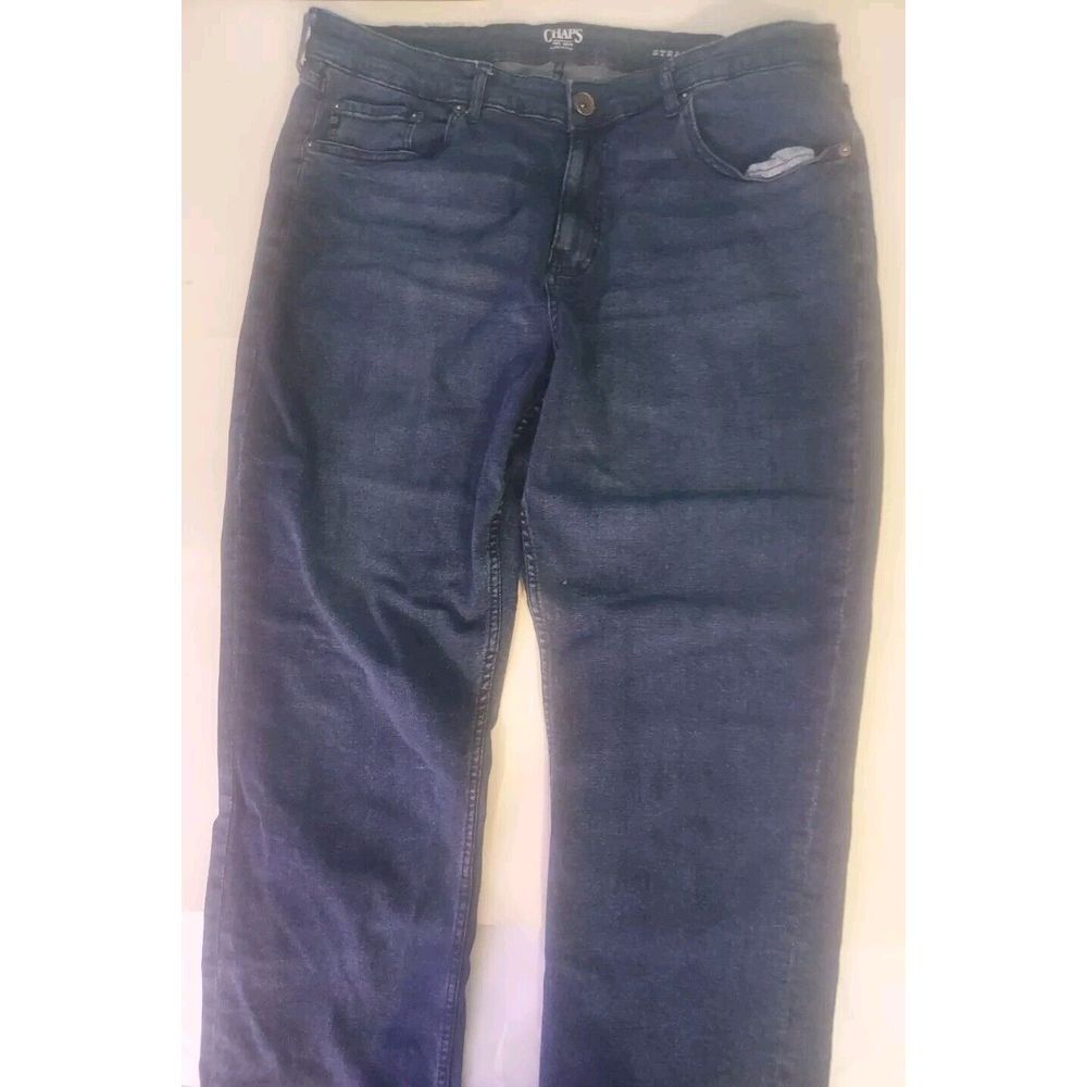 Chaps Jeans Straight Fit For Men 40x30‎ Blue